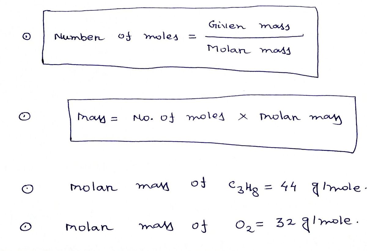 Answered Propane C3H8 can be used as a fuel in bartleby